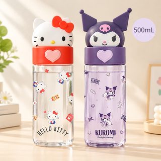 캐릭터 트라이탄 물병 500ml 학생 사무실 휴대용 물통