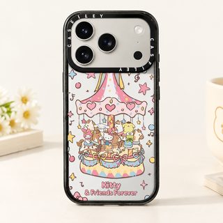 회전목마 캐릭터 아이폰 아크릴 하드 휴대폰 케이스
