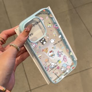 산리오 캐릭터 아이폰 17 프로맥스 케이스 아크릴 풀커버 충격방지 아이폰 1