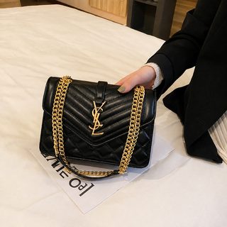 패션 체인 숄더 봉투 가방 링거 고급감 대용량 크로스백 경사 소규모 캐주