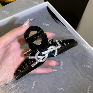 버드나무 숲 수정 클립 머리핀 큰 클립 머리장식 여자 머리숱 많다 상어 클립 고급감 소향풍 왕홍
