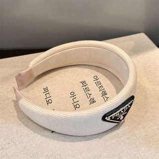 삼각 P집 털실 넓은 판 머리띠 정교한 복고 소중 심플 왕홍 머리띠 INS풍 디
