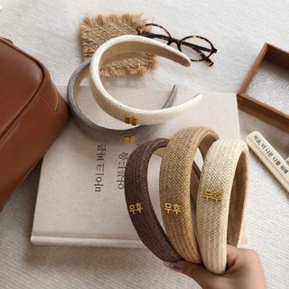 소홍서 폭발적인 자모 MIU 라피초 등나무 머리띠 고급 경사 휴가 공주풍 머리띠 머리장식녀