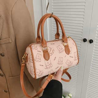 크로스백 캐릭터 곰돌이 휴대용 베개백 심플한 백패치 숄더 크로스백 패션