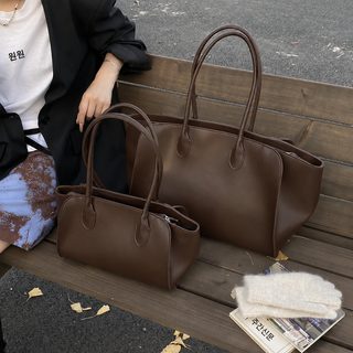 크로스보더 트렌드 경사 토트백 소규모 디자인 bags 통근 심플한 여성 핸드