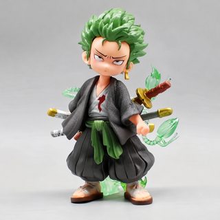 Q버전 조로 피규어 약 15cm PVC 소형 GK 모델 데스크 장식품