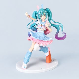 초음미래 miku 토끼귀 선원복 피규어 JK복 2차 미소녀 애니메이션 모형 차량용 진열부품 비준