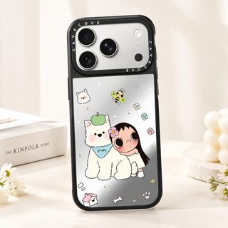 yuy 소옥 비행 가방 소녀 자기 흡입 적용 iPhone16promax 핸드폰 케이스 17/14pro 거