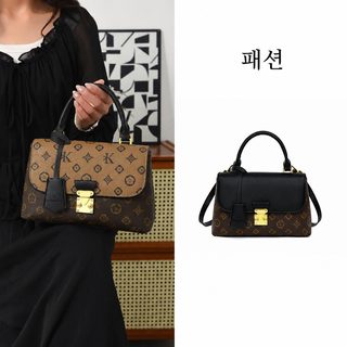 직급 크로스보더 m lv 여성 가방 몽전포 우체부 가방 소뿔 가방 겨드랑이 가