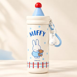 어린이 스테인리스 빨대 보온병 학생 등교용 휴대용 물병