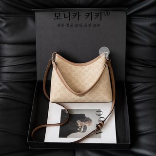 신상 클래식 C패턴 로렐 여성 호보백 데일리 겨드랑이 숄더 크로스백
