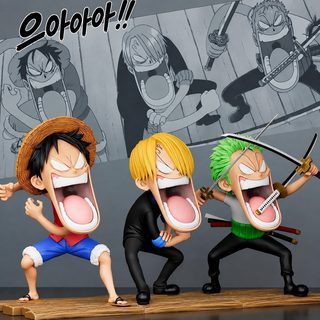 해적왕 배고픔 3인조 길 비솔론 산치 GK 핸드메이드 진열장 남자친구 생일