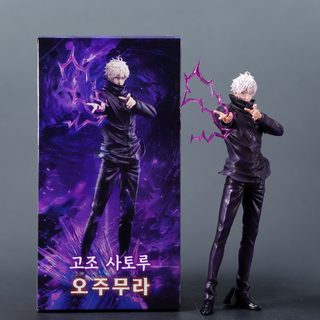 주술회전 WM 고죠 사토루 피규어 31cm 스탠딩 전투 포즈 GK 애니메이션 장식