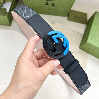 26m LV 남녀공용 격자 양면 천연 소가죽 벨트 비즈니스 출퇴근 허리띠