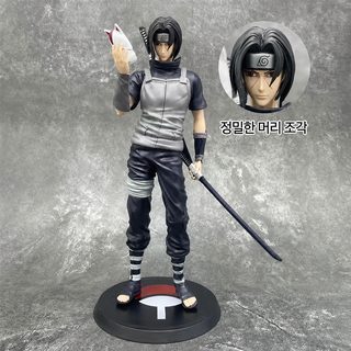 나루토 암부 우치하 이타치 아카츠키 GK 피규어 23cm PVC 조립식 장식 소품 선