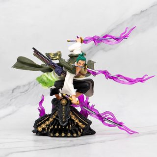 원피스 옥상 조로 피규어 15cm PVC 애니 캐릭터 인형 데스크 장식 소품
