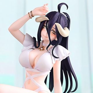 오버로드 알베도 수영복 피규어 미소녀 애니메이션 PVC 모형 좌식 15cm