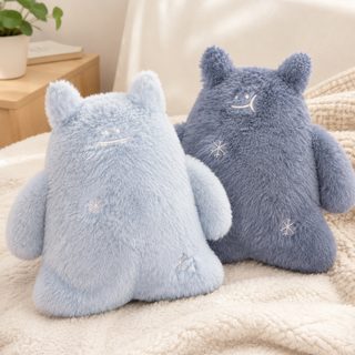 몬스터 인형 온수주머니 800ml 분리 세탁 커버 손난로