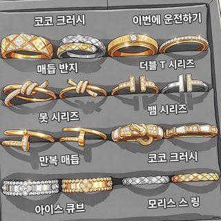 카가만 천성 반지 코코 당나귀 집 범가 쌍 T 못 반지 고판 도금 18k 금사골 커플 반지
