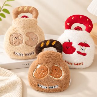 캐릭터 봉제 커버 주입식 보온 물주머니 350ml 손난로 침구 보온용