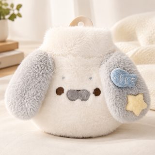 강아지 인형 온수주머니 350ml 손발 배 보온 물주입식