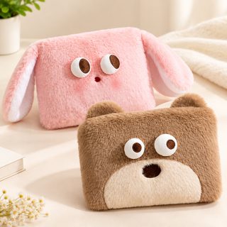토끼 곰 캐릭터 충전식 온수주머니 보송한 겨울 손난로