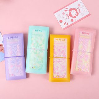 마카롱 시리즈 수납책 손장부 스티커 한국계 구카 스티커 수집책 앨범본 기념책 도매