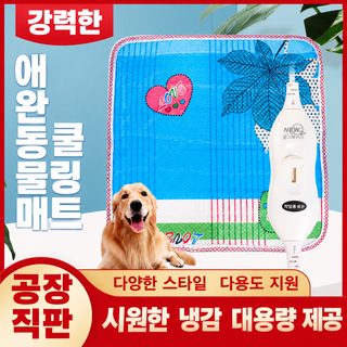 반려동물 전기매트 40×40cm 2단 온도조절 12V 고양이 강아지 온열 방석
