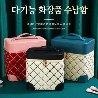 여성용 대용량 수납 파우치 여행용 다기능 지퍼 정리함 확장형