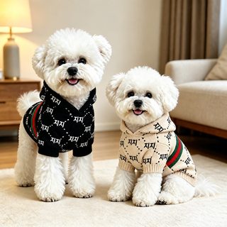 트렌디한 애완동물 옷 강아지 법투 고양이 밍크 벨벳 두께 가을 겨울 샴푸