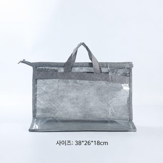 가방 방진 가방 옷장 걸이 가방 수납 가방 PVC 투명 방수 가방 보호 수납 가