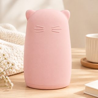 캐릭터 실리콘 전기 온수주머니 겨울 손난로 세워두는 보온 물주머니