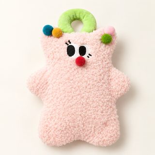 곰돌이 인형 손잡이 보온 물주머니 500ml 손 배 허리 온찜질