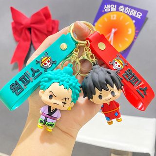 크로스보더 애니메이션 해적왕 열쇠고리 비나미산 치솔론 열쇠고리 피규어