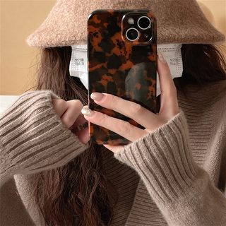 ins 개성 대모 적용 애플 17ProMax 휴대전화 케이스 아이폰14plus 내동댕이 13/15