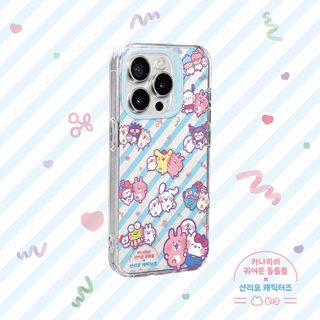 삼려구 kanahei 카나헤라 투명 풀 패키지 애플 케이스 보호 커버 아이폰15Pro