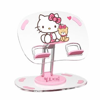 크로스보더 폭발적인 만화 삼려구 아크릴 알루미늄 프레임 신축 핸드폰 스