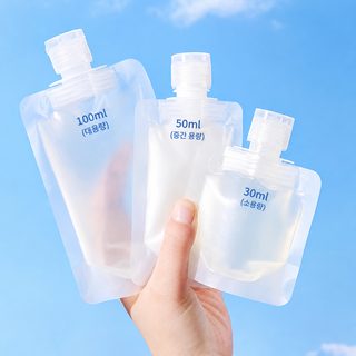 로션 분리 포장 화장품 샴푸 로션 바디워시 클렌징 폼 여행 출장 휴대용 압