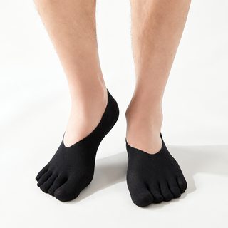 남성 여름 발가락 양말 얕은 발목 초박형 남자 양말