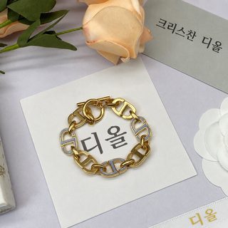 D집 신형 복고 CD 알파벳 디거 팔찌 디집 황동 재질 낡은 구미 기질 왕홍 팔찌 붐