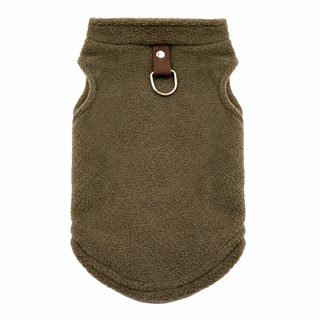 반려동물 플리스 D링 버클 조끼 하네스 고양이 강아지 산책용 의류