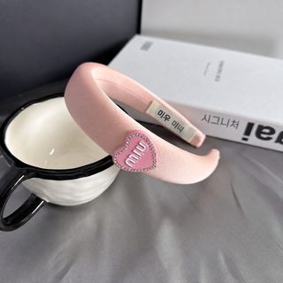 새로운 알파벳 오류 사랑의 머리띠 해면 고두개 머리띠 백합 기질 넓은 머