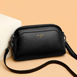 고급스러운 여성 미니 사각백 부드러운 PU 데일리 출근용 숄더 크로스백 2026