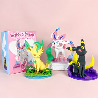 모바일 애니메이션 이브 패밀리 선자 이브 달 이브 잎 이브 펫 꼬마 요정 포