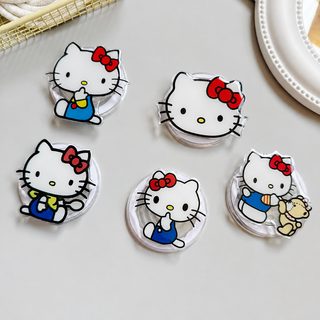카툰 Kitty 천사 산리오 호환 MagSafe 자석식 휴대폰 데스크톱 거치대