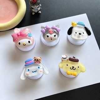 산리오 야광 스마트폰 자석 거치대 쿠로미 마이멜로디 캐릭터 접이식 확장