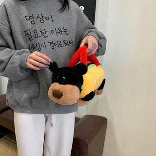 크로스보더 아이디어 엽기 핫도그 핸드백 2026 신형 조추동 귀여운 털털 장
