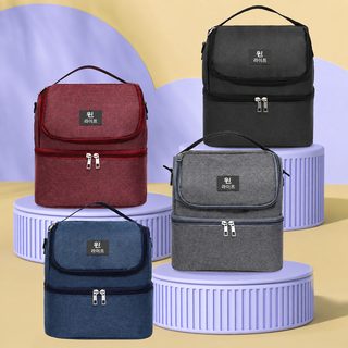 대용량 이중 수납 맘백 휴대용 육아용품 정리 가방 젖병 보온백