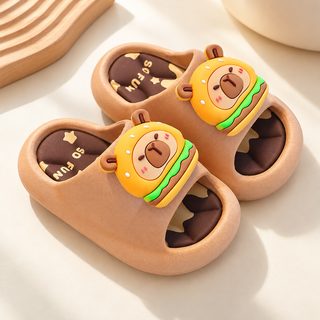 카피바라 여름 어린이 냉슬리퍼 남자 어린이 여자 어린이 실내 재택 목욕