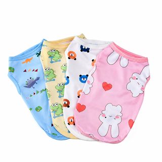신상 조끼 고양이 강아지 옷 소형견 테디보미 비곰 법두 애완동물 옷 통기 봄여름